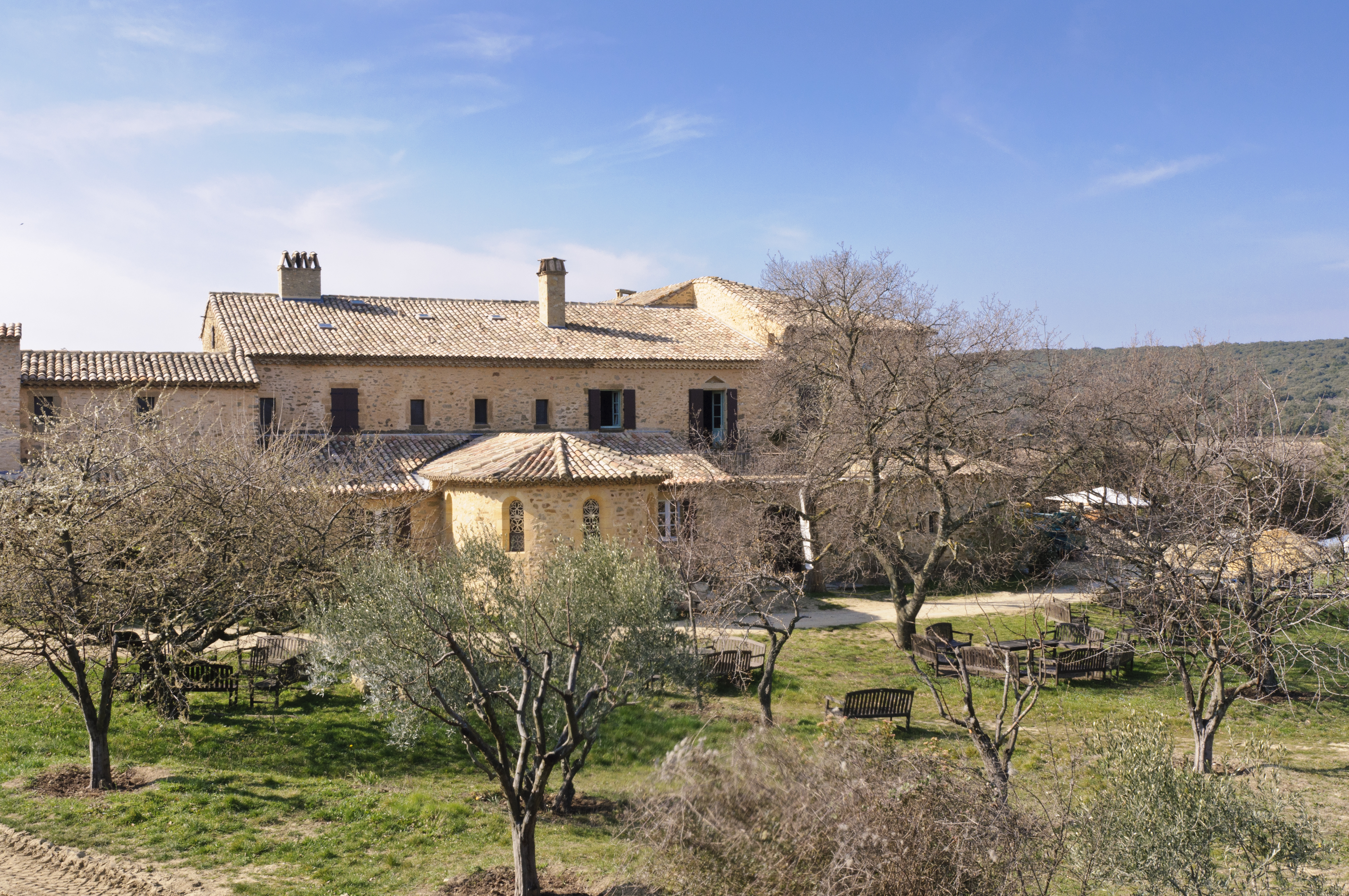 Uzes Gard monastère agriculture