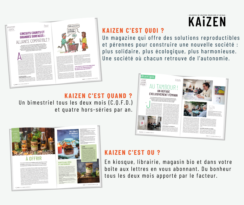 Rabhi Kaizen lecture magazine écologie